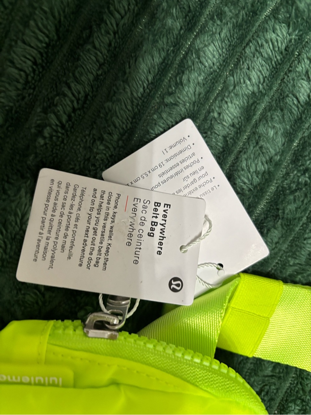 lululemon athletica Neon Lime Belt Bag - Picture 4 of 4